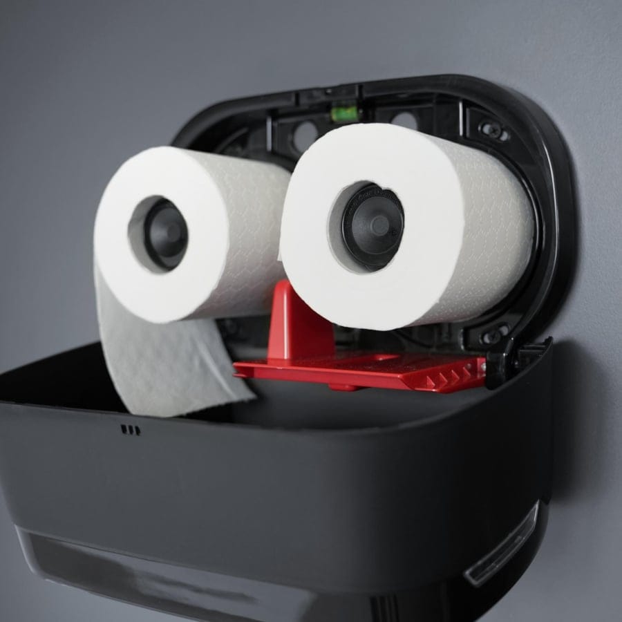 Semy Top Toilettenpapierspender für 2 Rollen, matt