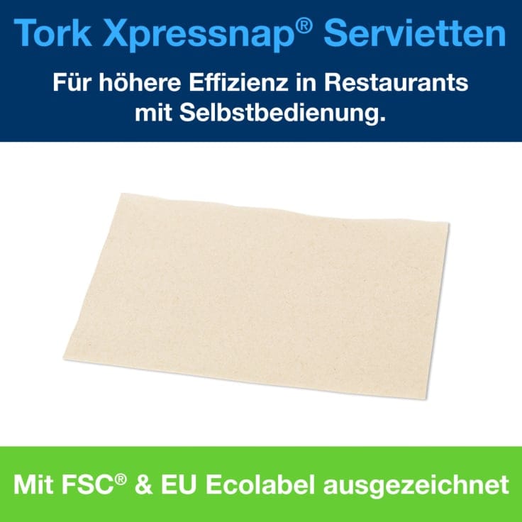Tork Xpressnap Spenderserviette N4 kompatibel Gastronomie