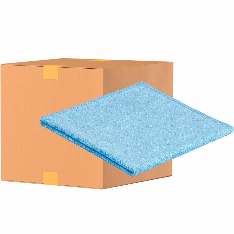 Sito Microfasertuch Economic, 260 g/m², 40 x 40 cm 1 Karton = 20 Packungen á 10 Tücher, Farbe: blau