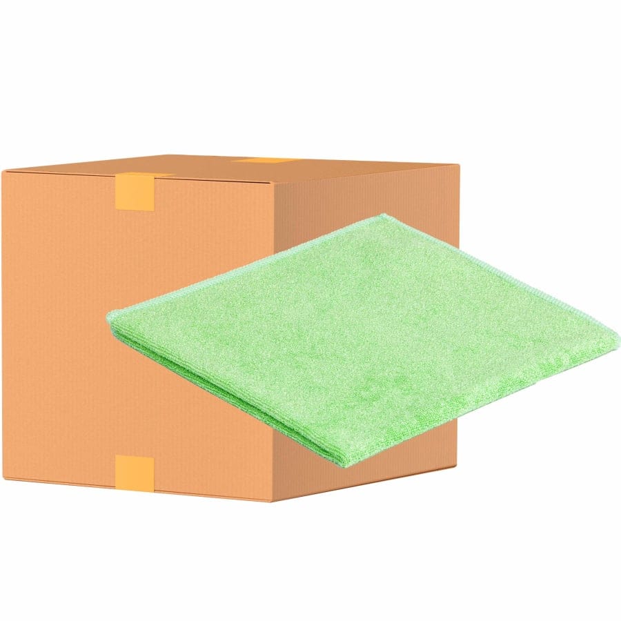 Sito Microfasertuch Economic, 260 g/m², 40 x 40 cm 1 Karton = 20 Packungen á 10 Tücher, Farbe: grün