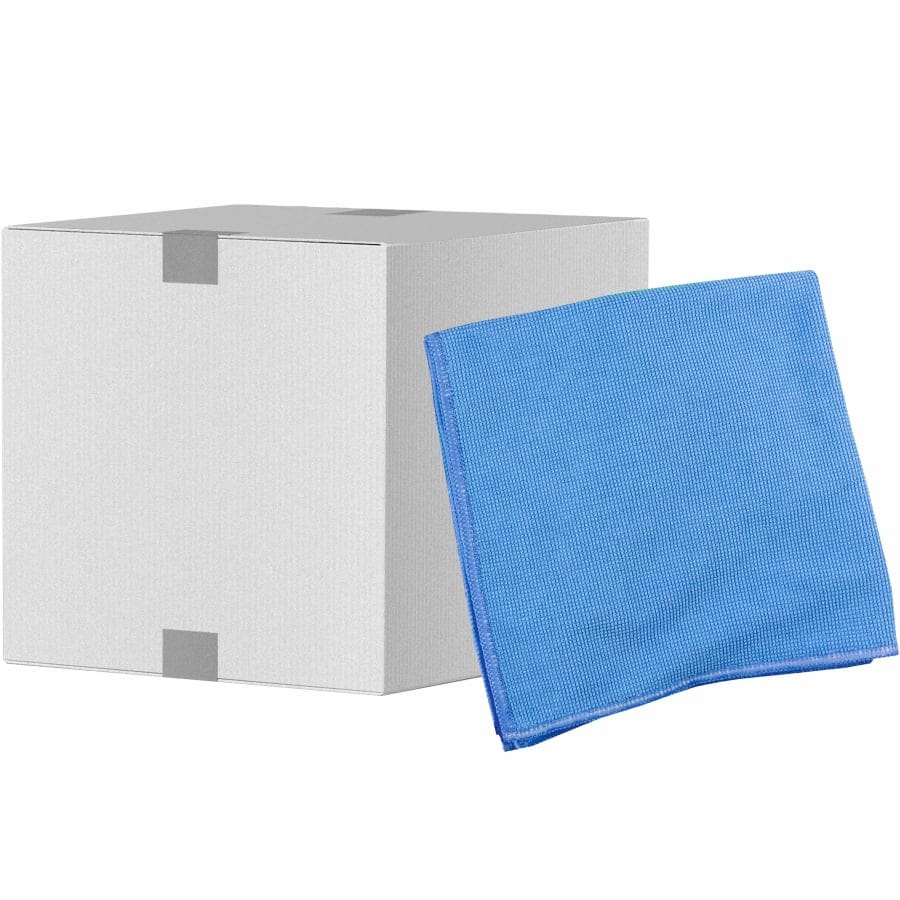 Sito Microfasertuch mit Noppen, saugstark 1 Karton = 30 Packungen á 10 Tücher, Farbe: blau