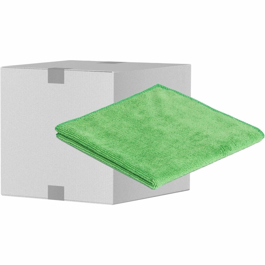 Sito Microfasertuch Stretch, 300 g/m², 40 x 40 cm 1 Karton = 20 Packungen á 10 Tücher, Farbe: grün