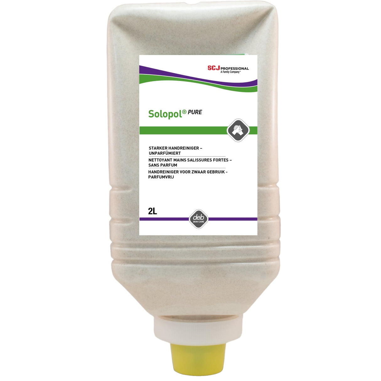 Solopol® PURE– unparfümiert, Handreiniger 2000 ml