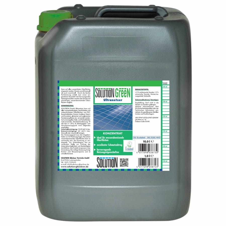 Solution GreeN Ultranetzer, Konzentrat 10 Liter - Kanister