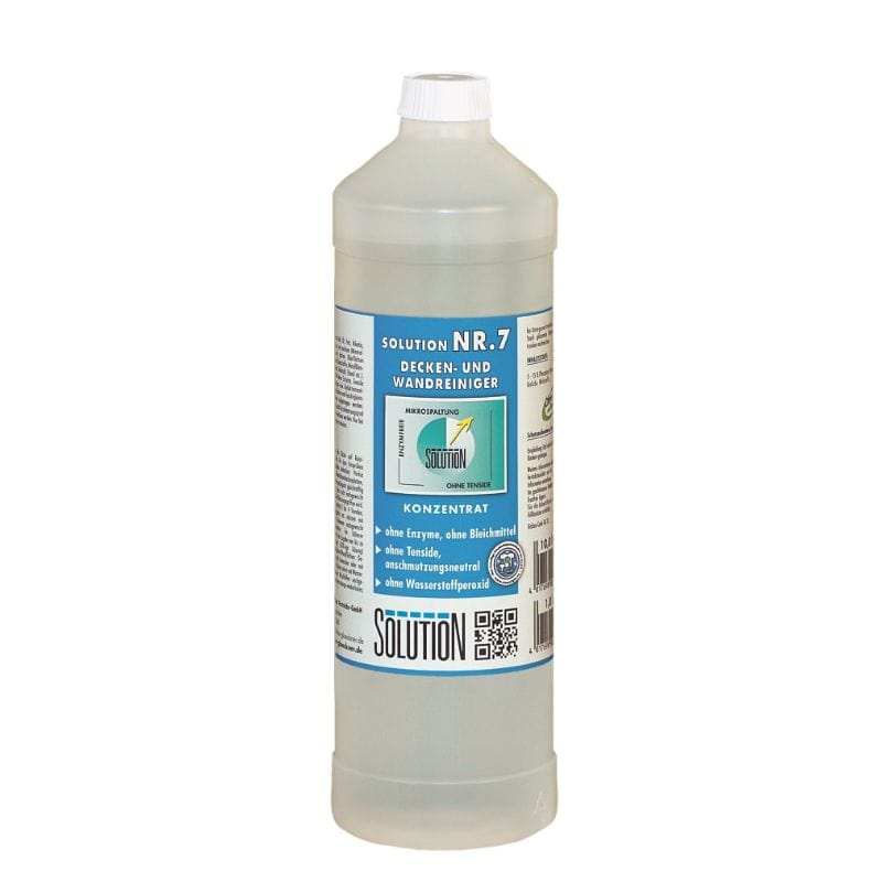 Solution Nr.7 DeWa Decken-/Wandreiniger Hochkonzentrat Inhalt: 1 Liter Flasche