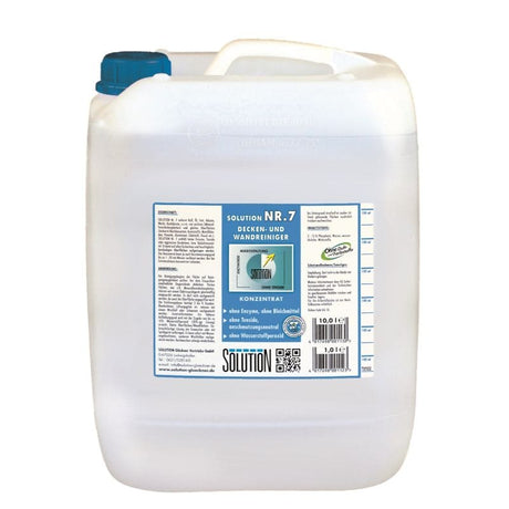 Solution Nr.7 DeWa Decken-/Wandreiniger Hochkonzentrat Inhalt: 10 Liter Kanister