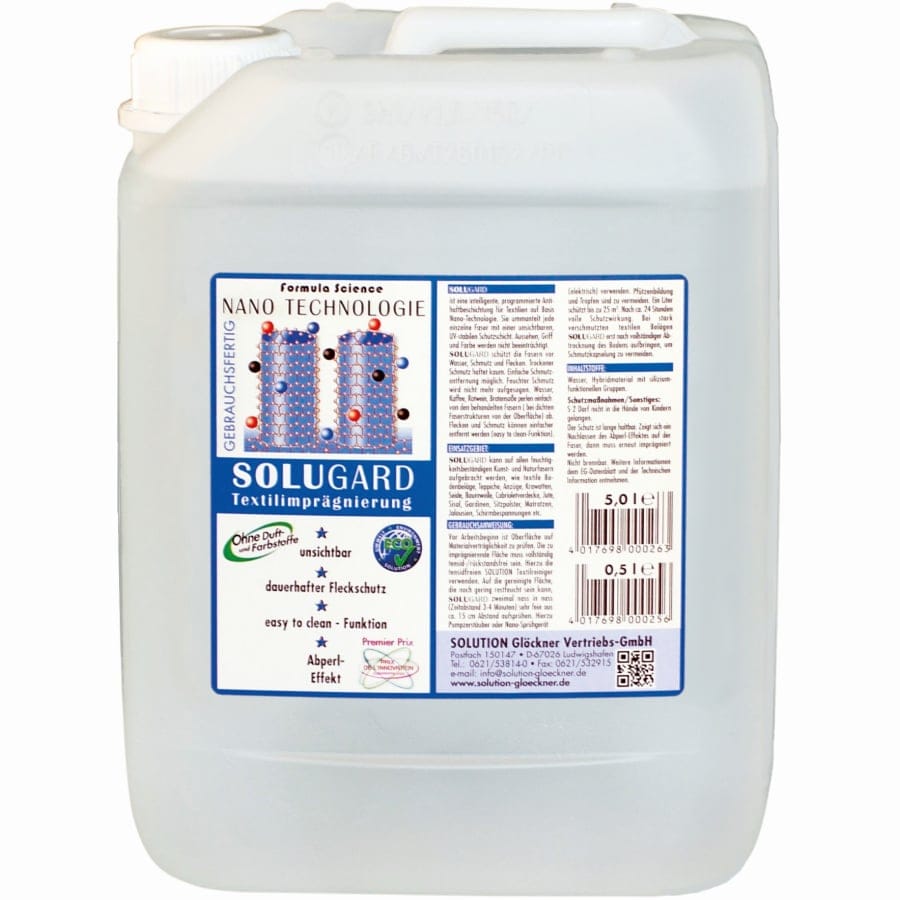 Solution Solugard Textilimprägnierung 5 l - Kanister