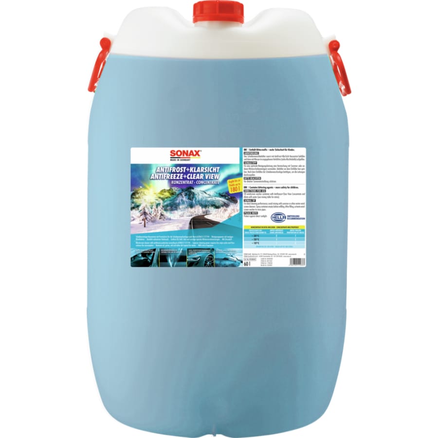 SONAX AntiFrost & KlarSicht Scheibenreiniger Konzentrat Citrus 60 Liter Kanister