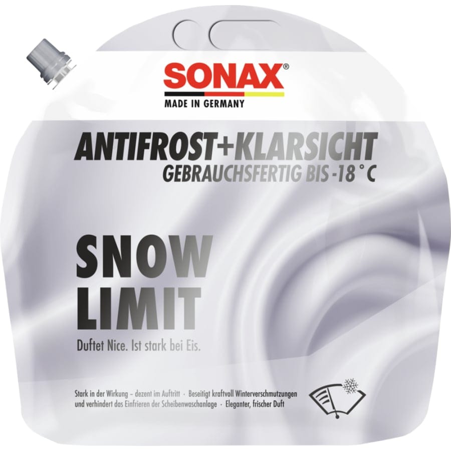 SONAX AntiFrost+KlarSicht Scheibenreiniger Snow Limit 3 Liter Beutel