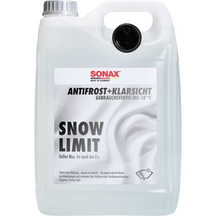 SONAX AntiFrost+KlarSicht Scheibenreiniger Snow Limit 5,02 Liter Kanister