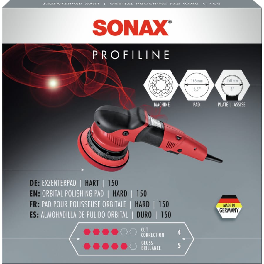 SONAX ExzenterPad hart, 150 mm 1 Stück