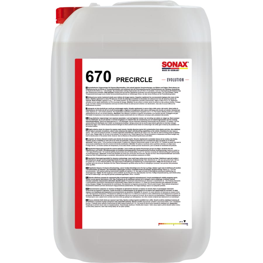 SONAX Felgenreiniger Precircle EVOLUTION – 25 Liter - Kanister