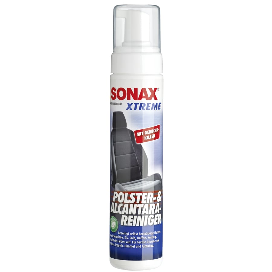 SONAX Reiniger für Polster- & Alcantara XTREME 250 ml Flasche mit Schaumspender