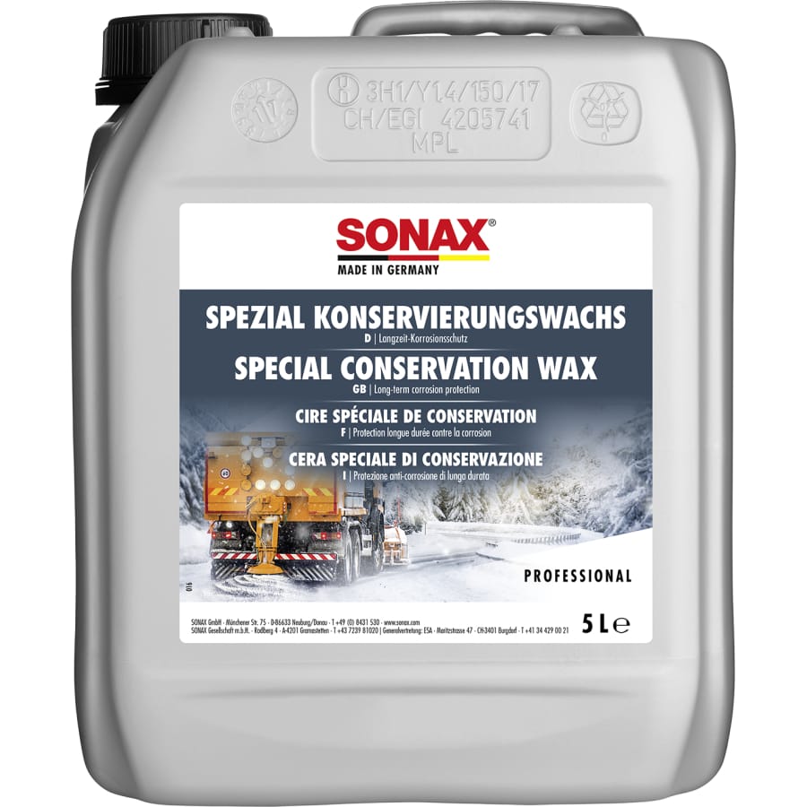 SONAX Sprühwachs AGRAR 5 Liter Kanister