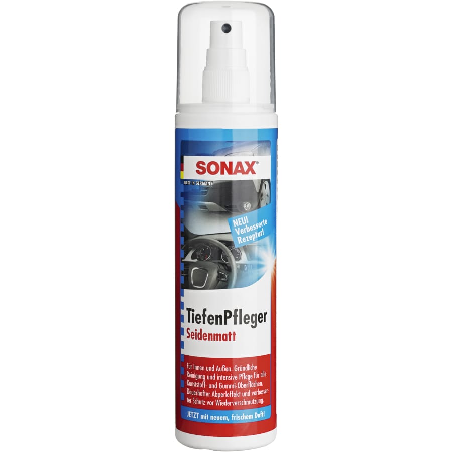 SONAX Tiefenpflege Kunststoffreiniger seidenmatt 300 ml Pumpflasche