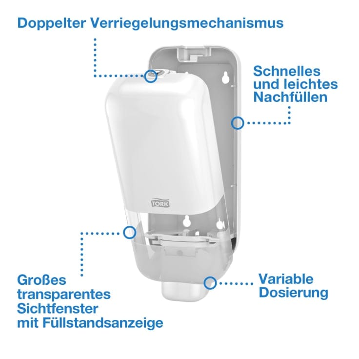 Tork Elevation Seifenspender Desinfektionsmittelspender S4 System