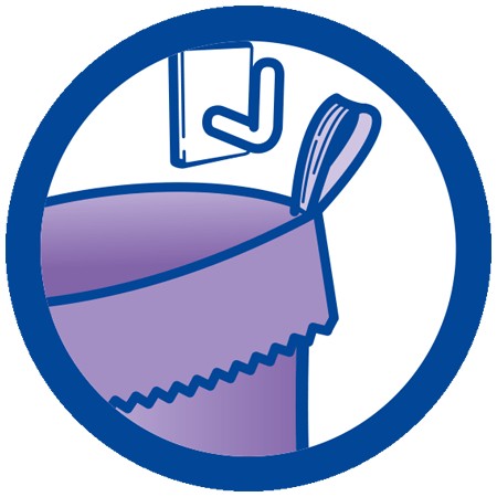 Spontex Haushaltshandschuhe extra Comfort Größe: Gr. 6-6,5