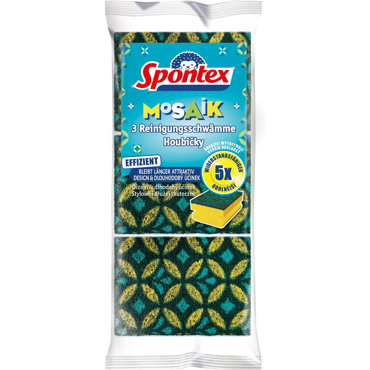 Spontex Mosaik 3er Reinigungsschwämme