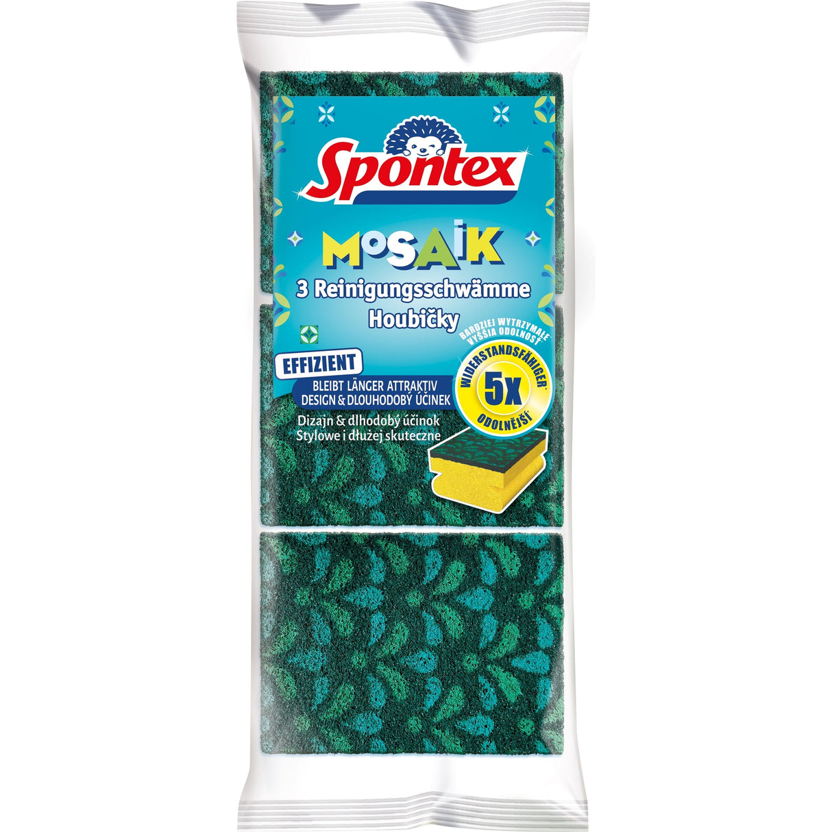 Spontex Mosaik 3er Reinigungsschwämme