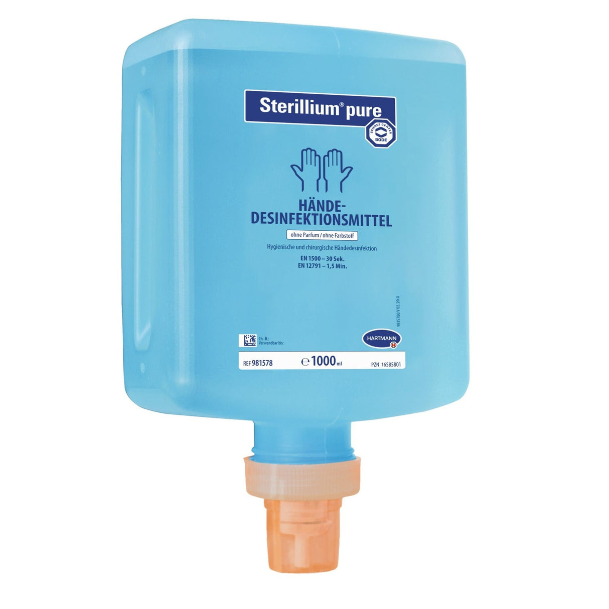 Sterillium® pure Händedesinfektionsmittel Inhalt: 1 Liter CleanSafe