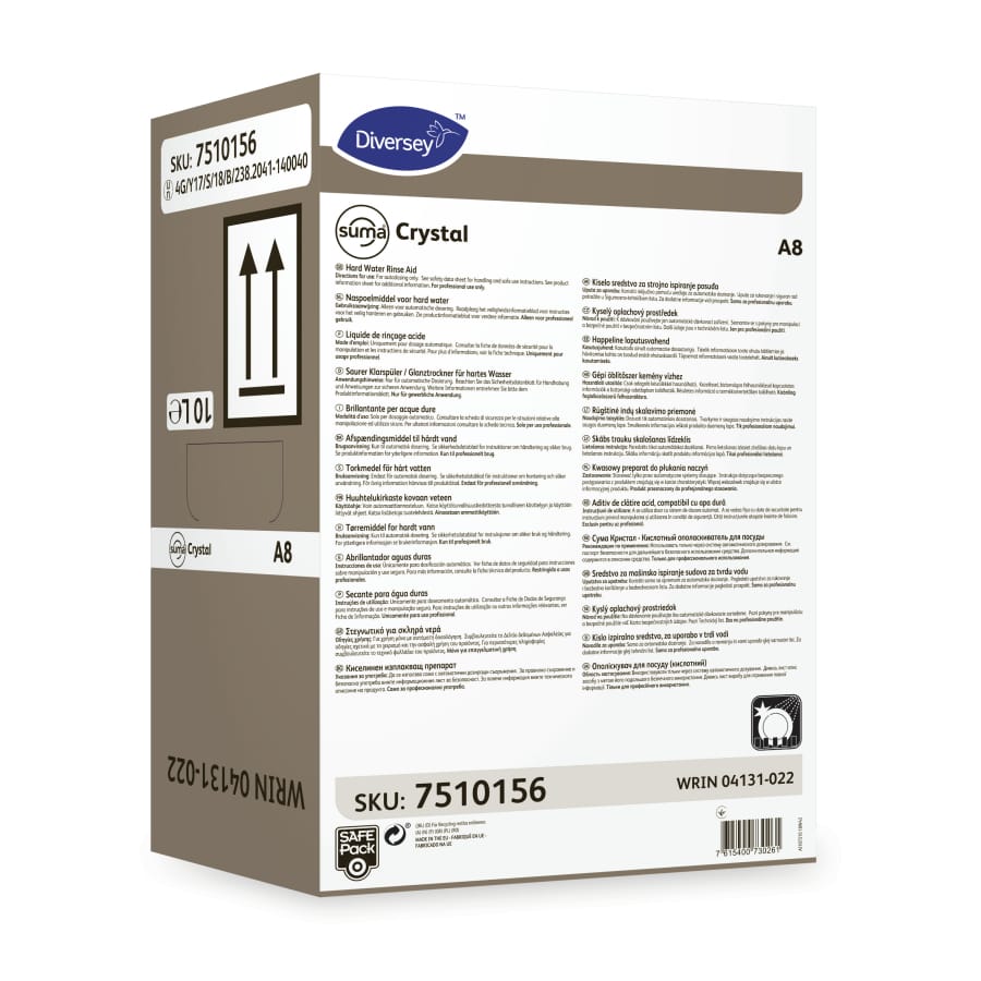 Suma Crystal A8 Klarspüler 10 l - SafePack