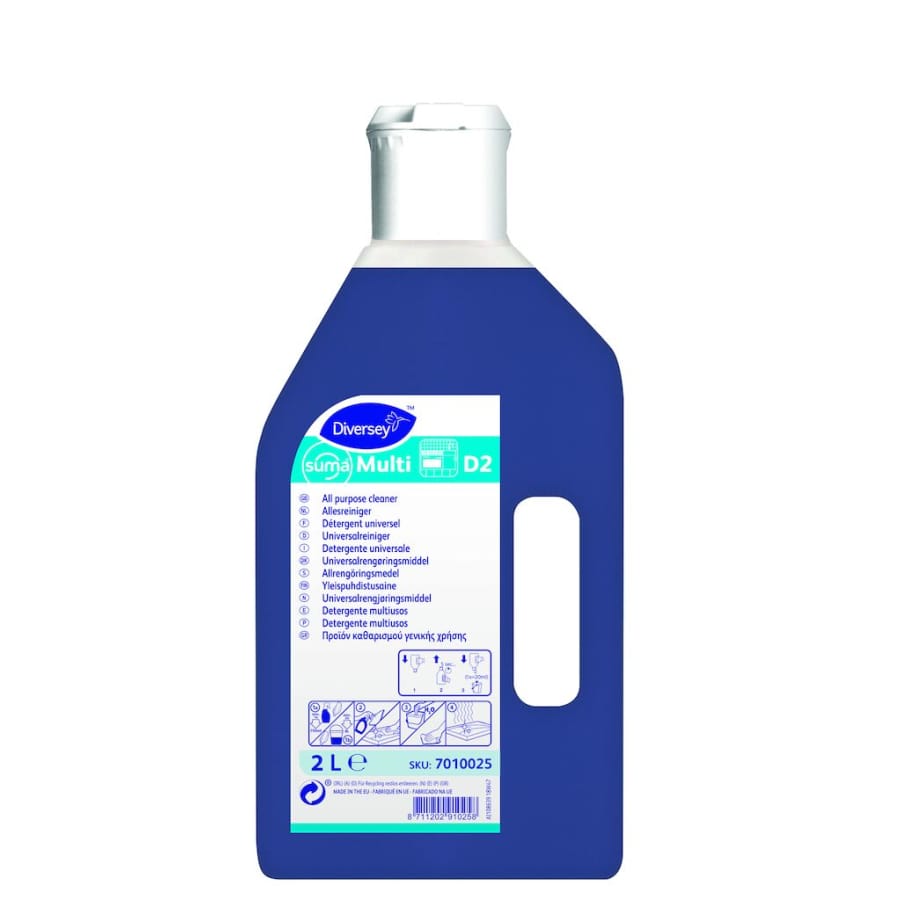 Suma Multi D2 Universalreiniger, mildalkalisch 2 l - Flasche