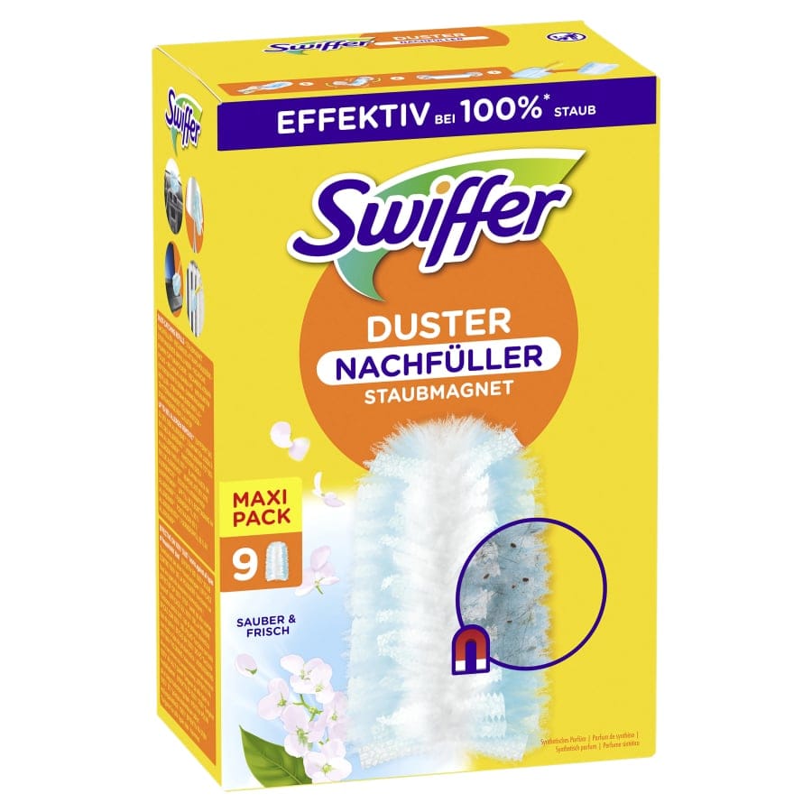 Swiffer Staubmagnet Nachfülltücher, 9er mit Duft