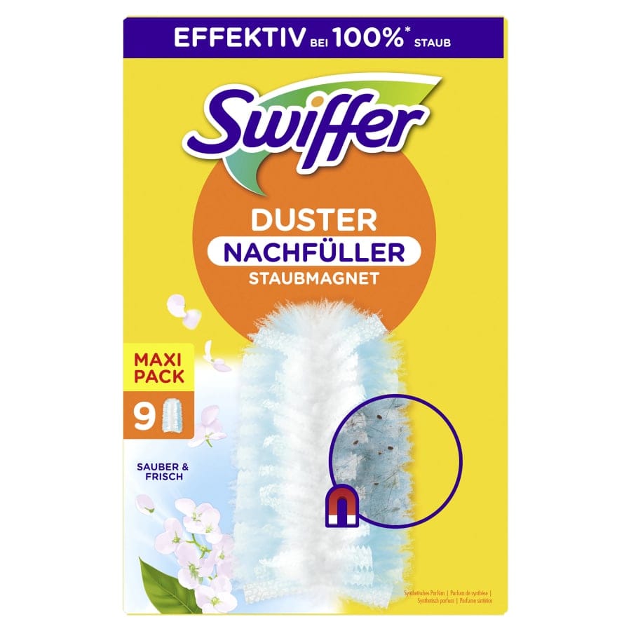 Swiffer Staubmagnet Nachfülltücher, 9er mit Duft