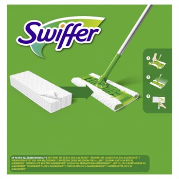Swiffer Trocken Wischtücher Nachfüllpackung, 36er mit Duft – 1 Packung = 36 Stück 1 Packung = 36 Stück