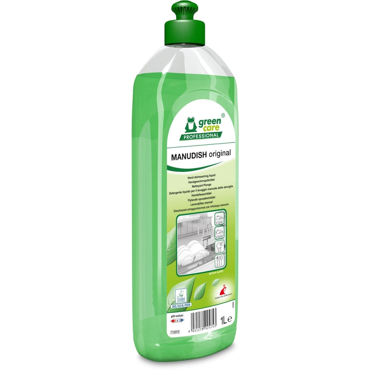 TANA MANUDISH original Profi Handgeschirrspülmittel Inhalt: 1 Liter Flasche