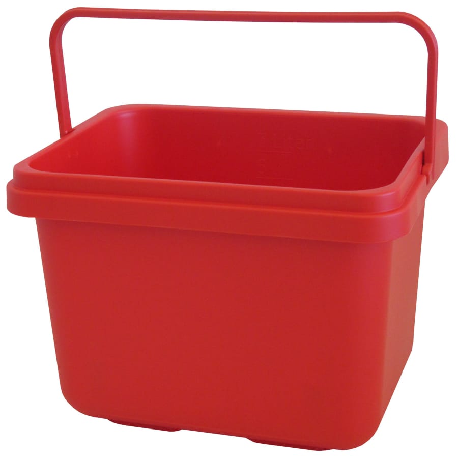 TASKI Eimer, 7 Liter Rot