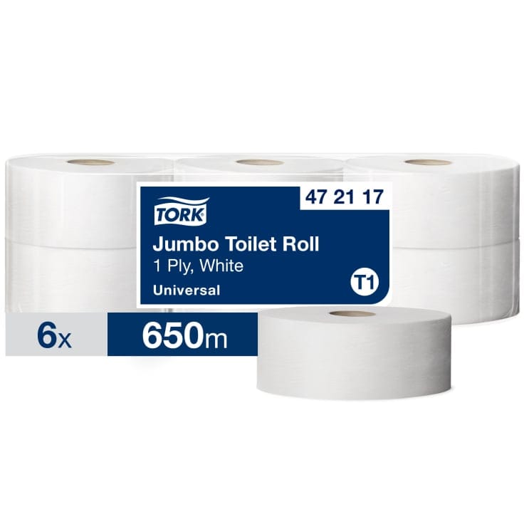 Tork Jumbo Toilettenpapier T1 Universal 2-lagig weiß