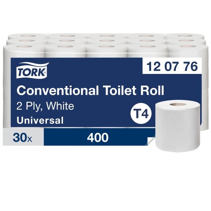 Tork Kleinrollen Toilettenpapier T4 Universal 2-lagig