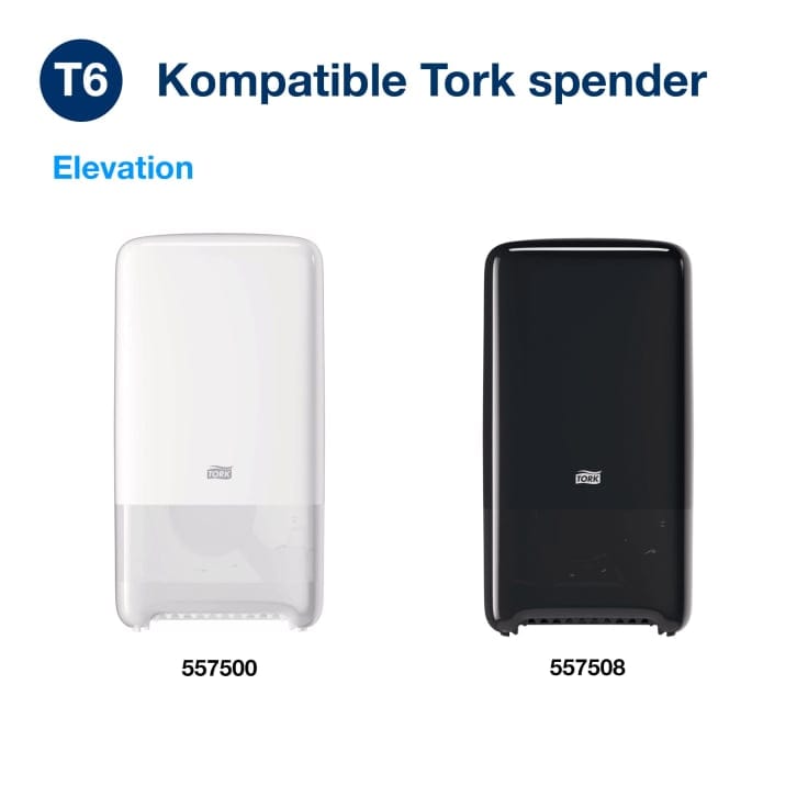 Tork Midi Toilettenpapier T6 Premium 3-lagig weiß