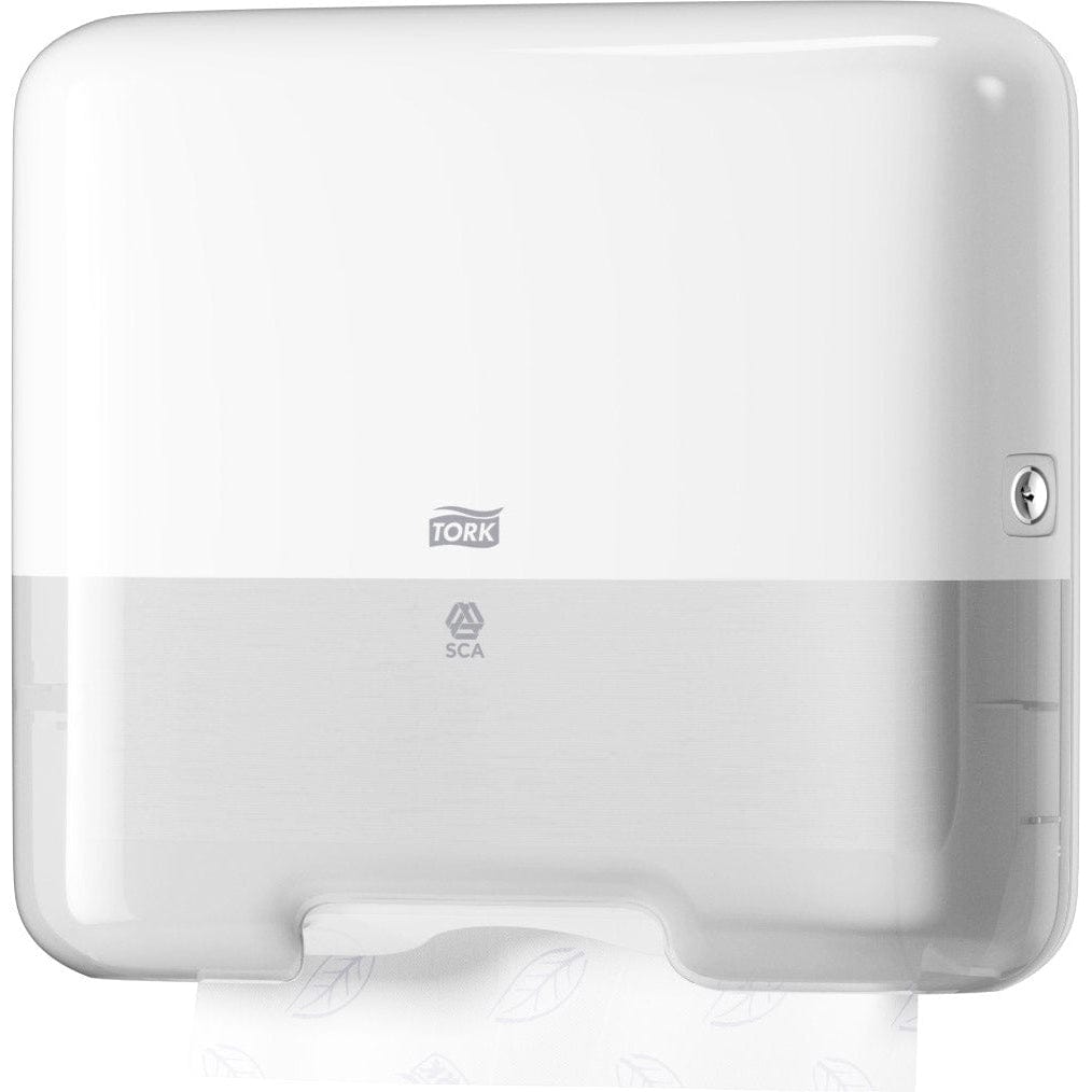 Tork Elevation Handtuchspender - H3 System - Zickzackfalzung Mini Farbvariante: Weiß