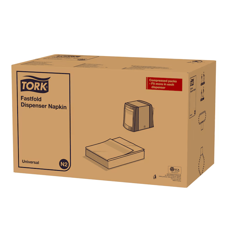 Tork Fastfold Weiße Spenderserviette 10933