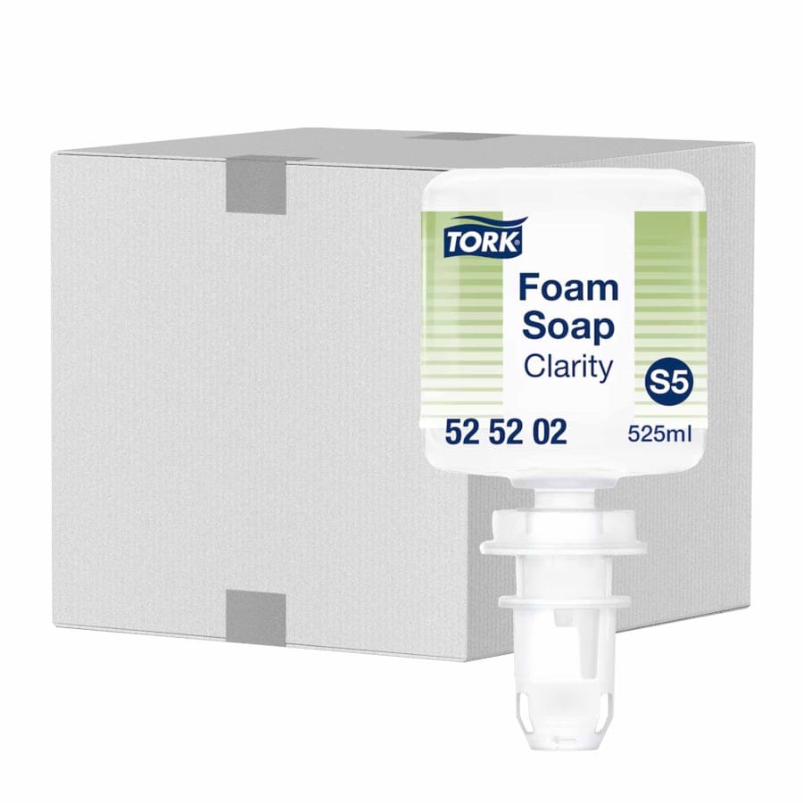 Tork reine Hand Mini Schaumseife S5 hautfreundlich Hygiene 1 Karton = 8 Flaschen à 525 ml