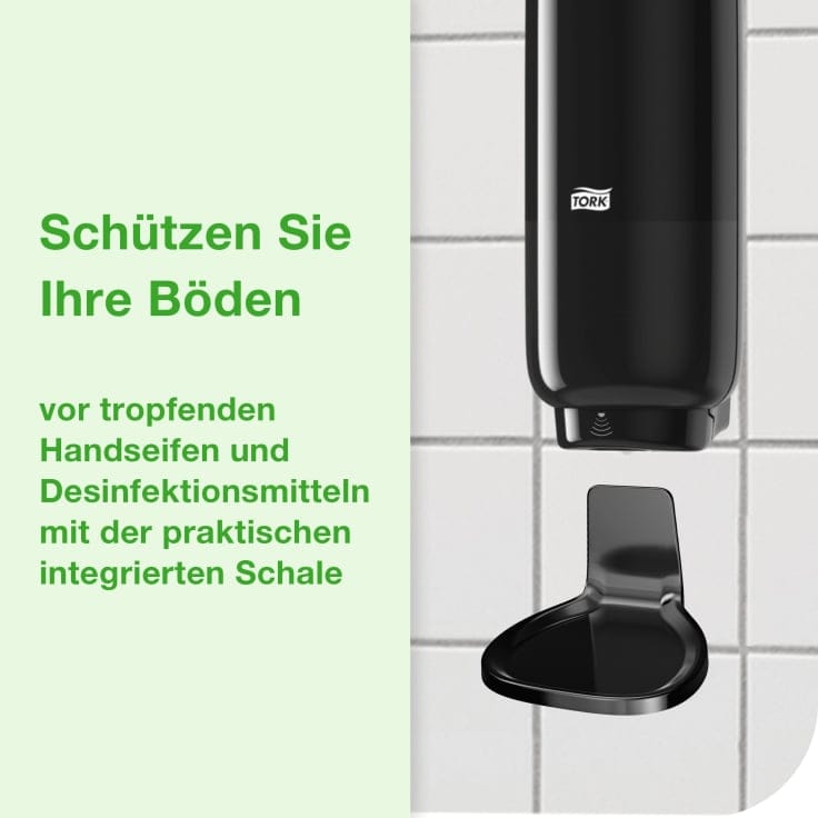 Tork Tropfschutz Seifenspender Desinfektionsmittelspender Schutz S1 S2 S4