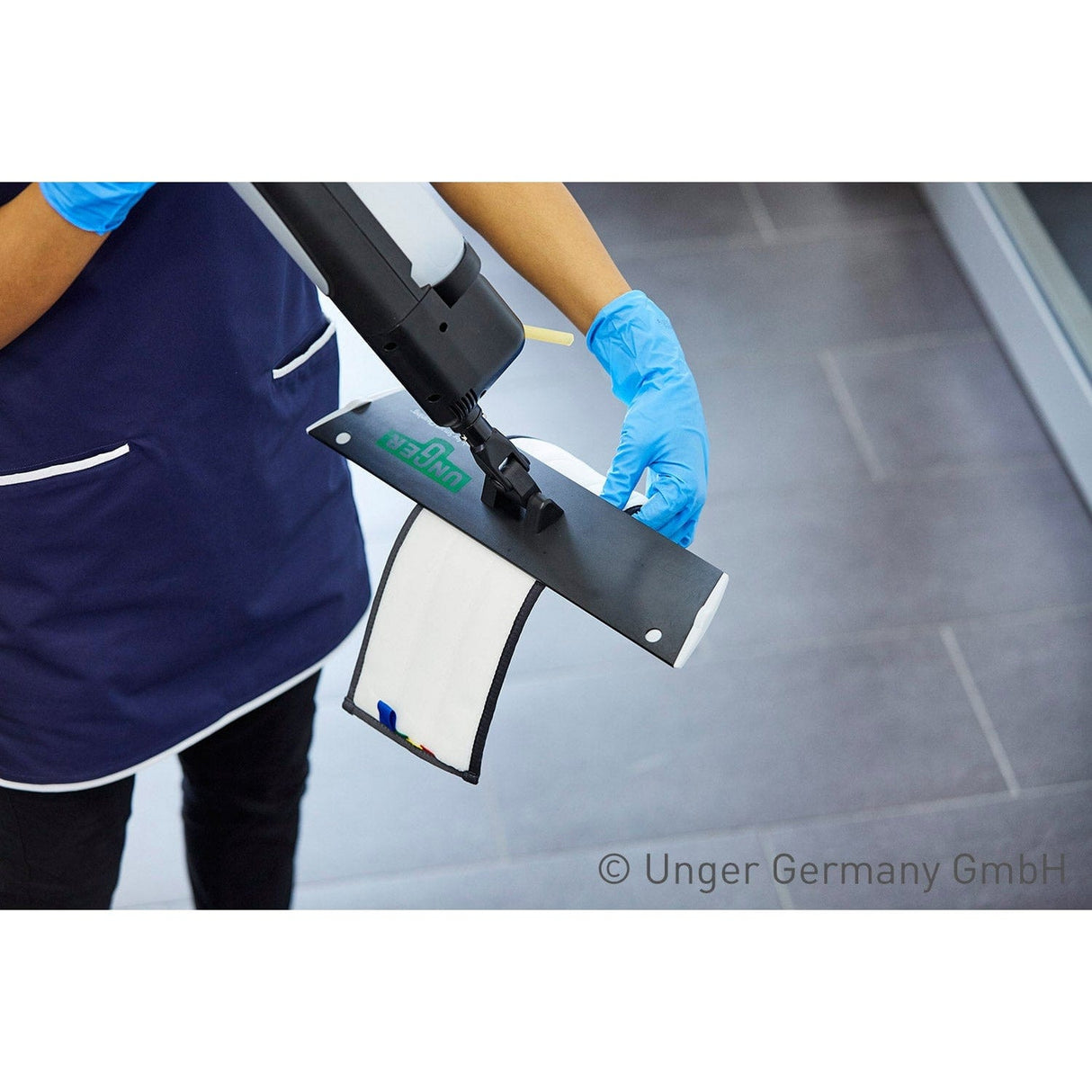 UNGER erGO Mikrofaser Klettmopp 40 cm