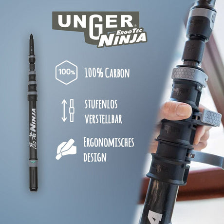 Details für UNGER NinJa Carbon Teleskopstange ansehen UNGER NinJa Carbon Teleskopstange