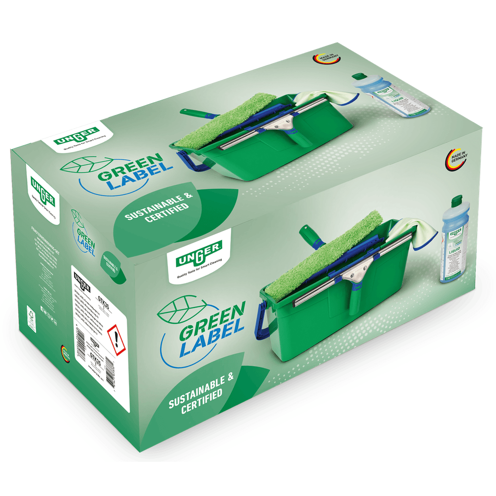 UNGER Green Label Fensterreinigungsset