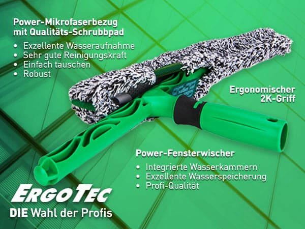 UNGER Profi Fensterreinigungs-Set – 6in1 Komplett-Set