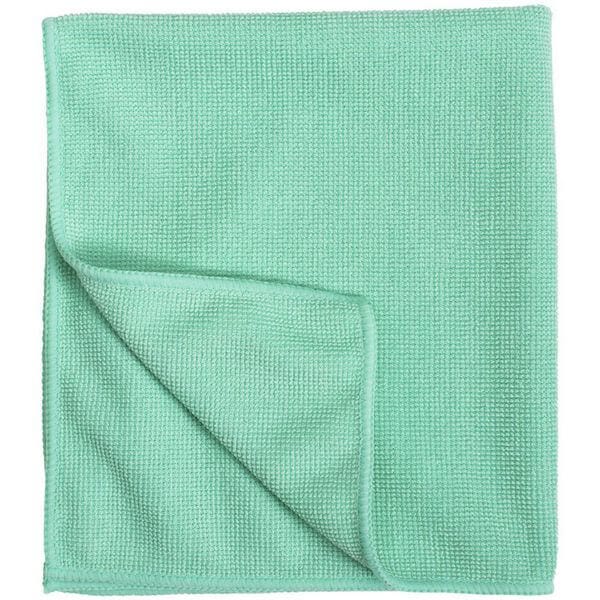 Vermop PROGRESSIVE Microfaser-Reinigungstuch in mintgrün, 35 x 40 cm für effektive und streifenfreie Reinigung.
