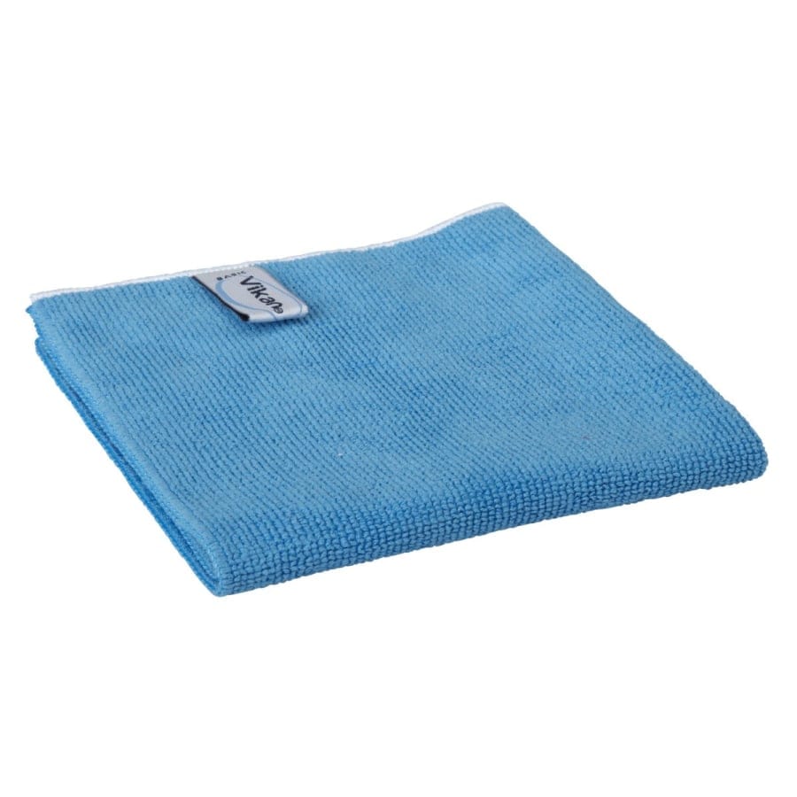 Vikan Basic Mikrofaser Tuch, 40 x 40 cm Blau