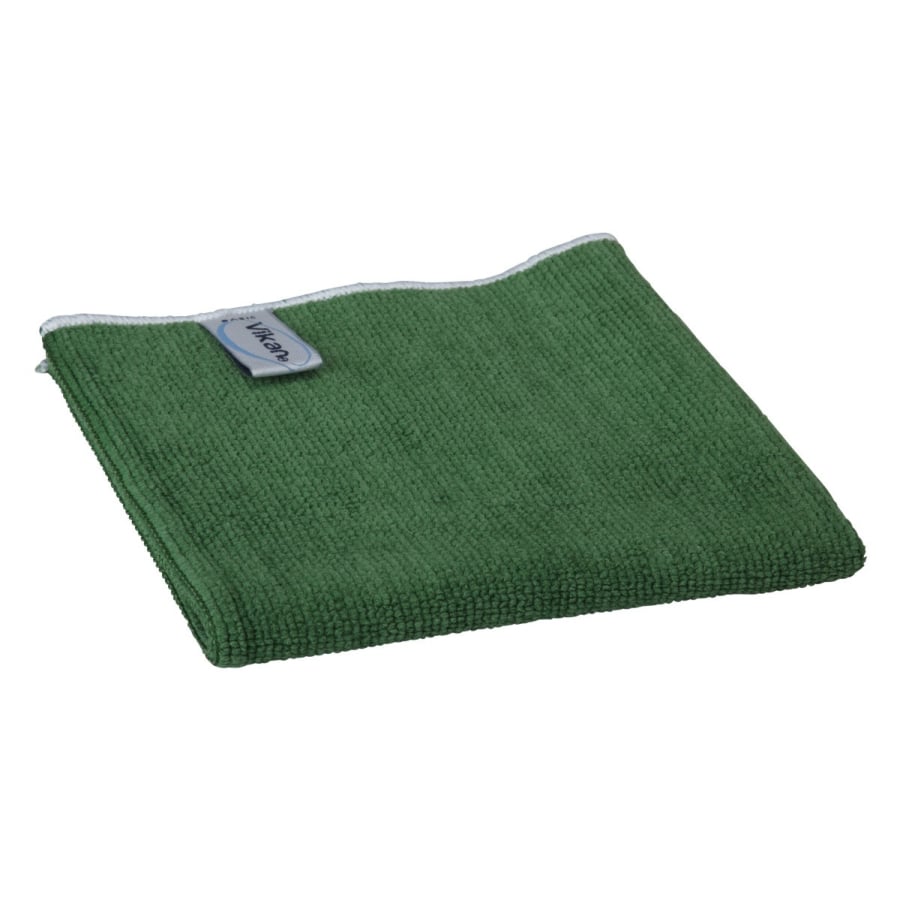 Vikan Basic Mikrofaser Tuch, 40 x 40 cm Grün