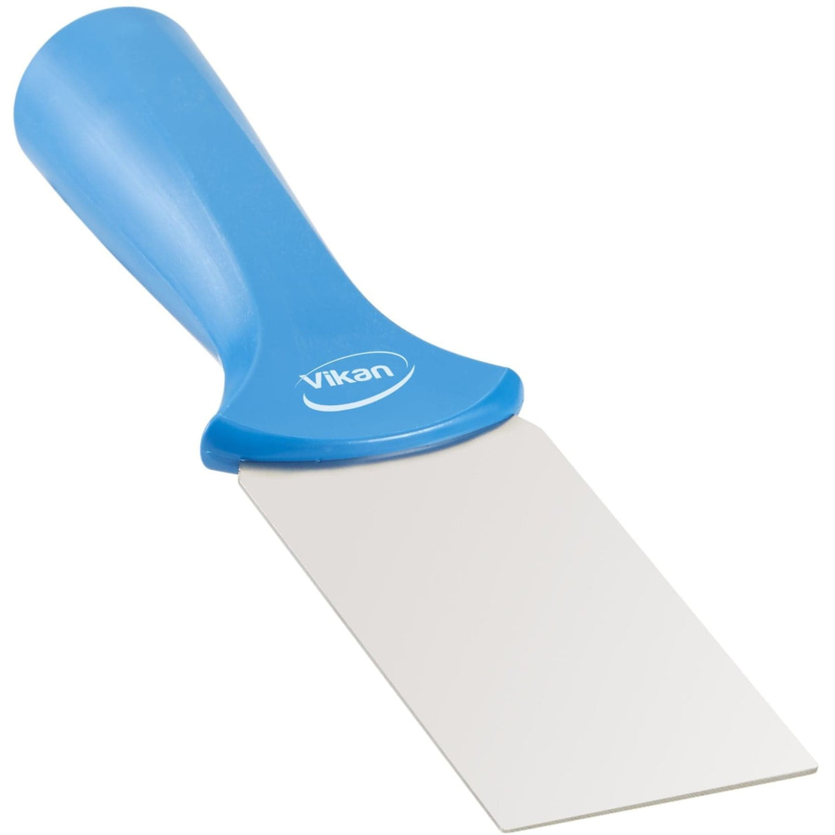 Vikan Handschaber, Stielmodell, 50 mm Blau