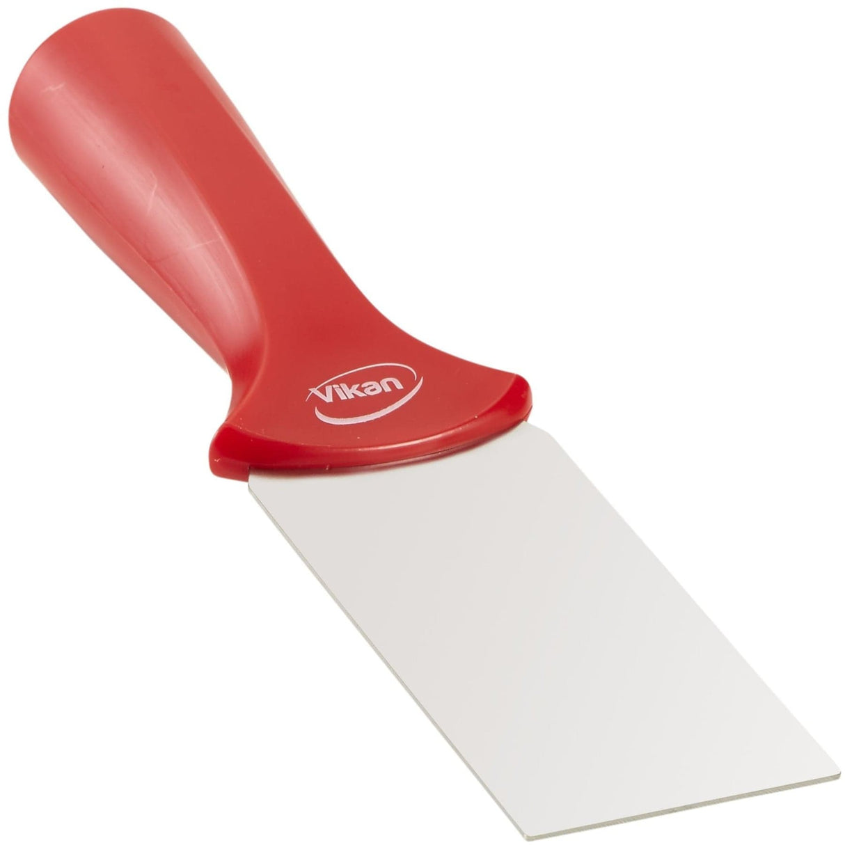 Vikan Handschaber, Stielmodell, 50 mm Rot