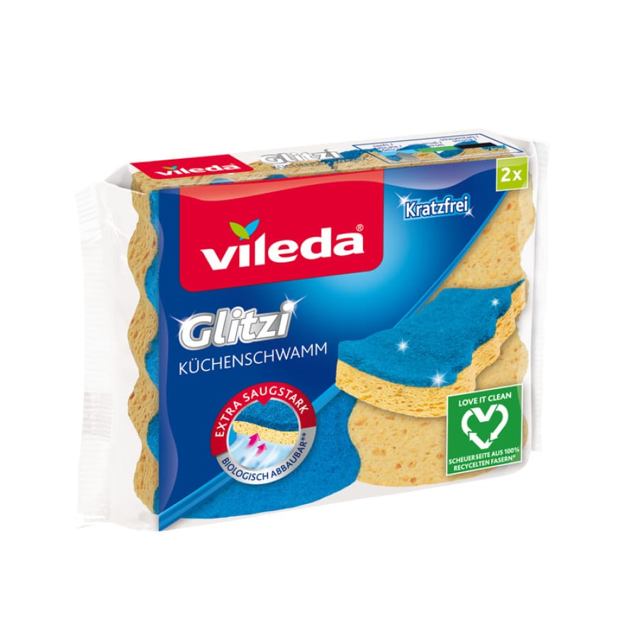 Vileda Glitzi Küchenschwamm kratzfrei
