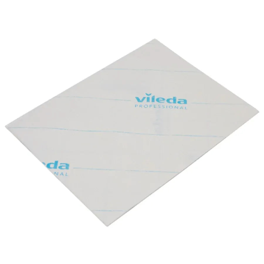 Vileda Professional MicroOne Einweg-Microfasertuch, 34 x 27 cm 1 Packung, 50 Tücher, Blau