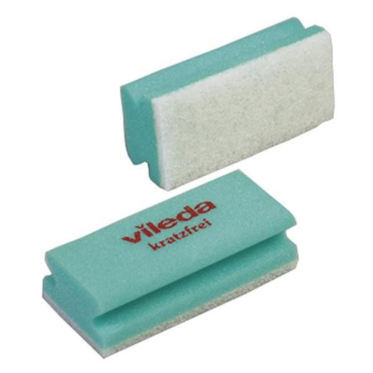 Vileda Professional Padschwamm Non-Scratch 1 Packung (10 Stück), Grün